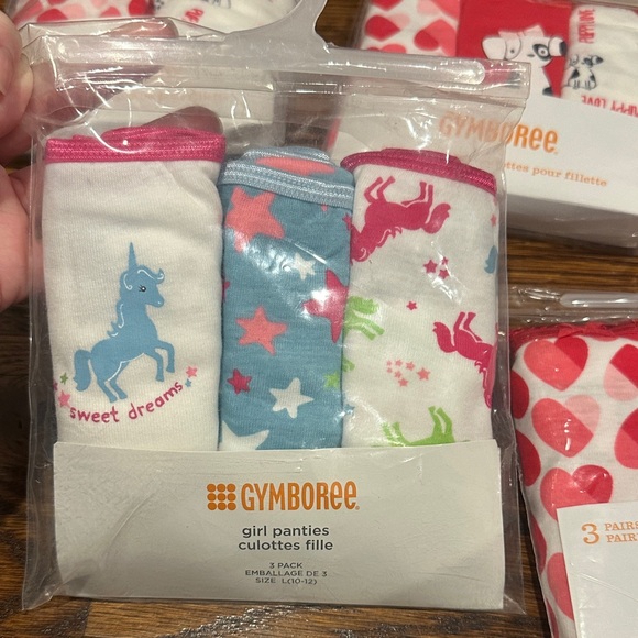 NWT: Gymboree Girls' Panties Set - 11 pairs - Picture 6 of 6